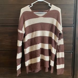 Striped Knit sweater